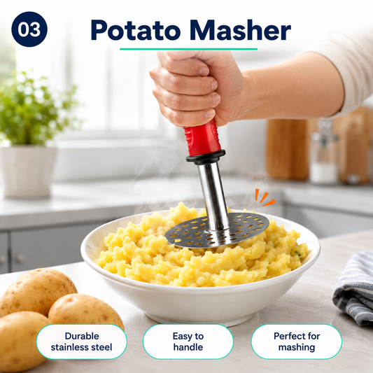 Stainless Steel Potato Masher