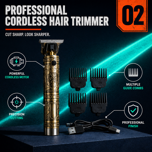 Professional Cordless Hair Trimmer