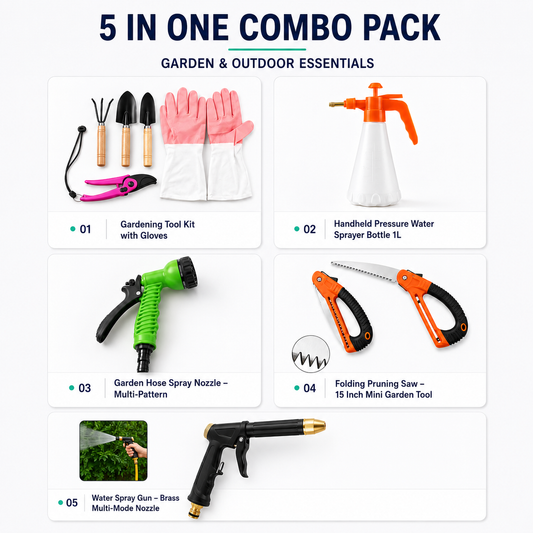GARDEN & OUTDOOR ESSENTIALS COMBO